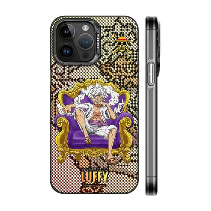 Luffy/Zoro iPhone silicone crash-resistant phone case