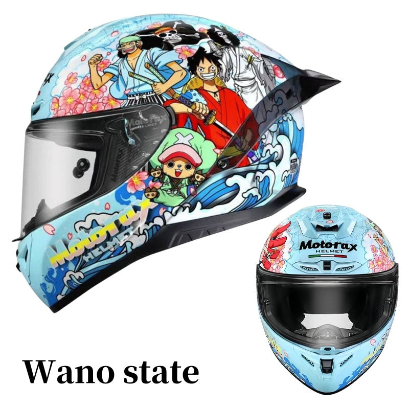 Luffy/Chopper full helmet motorcycle helmet