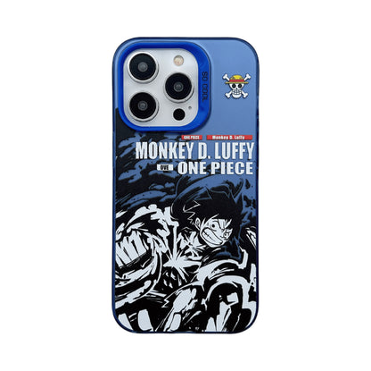 Luffy/Zoro iPhone silicone crash-resistant phone case