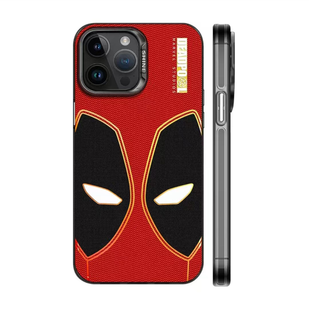 Deadpool/Wolverine iPhone silicone crash-resistant phone case