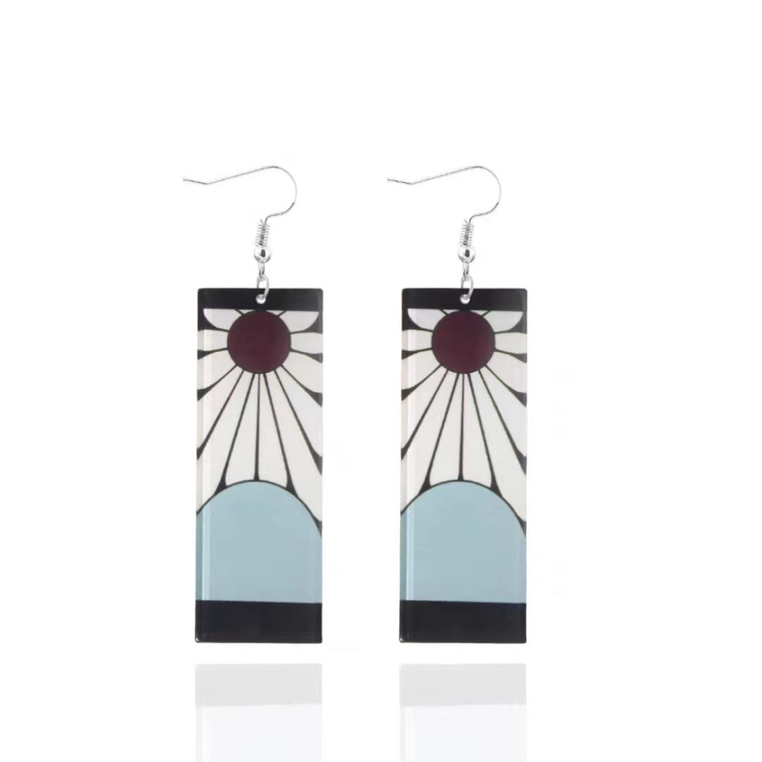 Tanjirou/Nezuko exquisite earrings for a unique charm