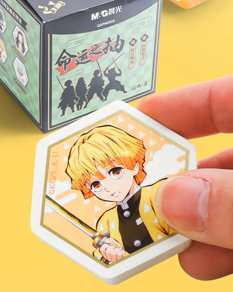 Kamado Tanjirou Character Stationery Eraser Blind Box