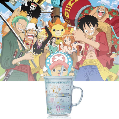 Luffy/Zoro Straw Hat Pirates cups fashion trend Glasses