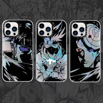 Pain/Kakashi/Obito iPhone exquisite Trend Silicone Anti-collision phone case