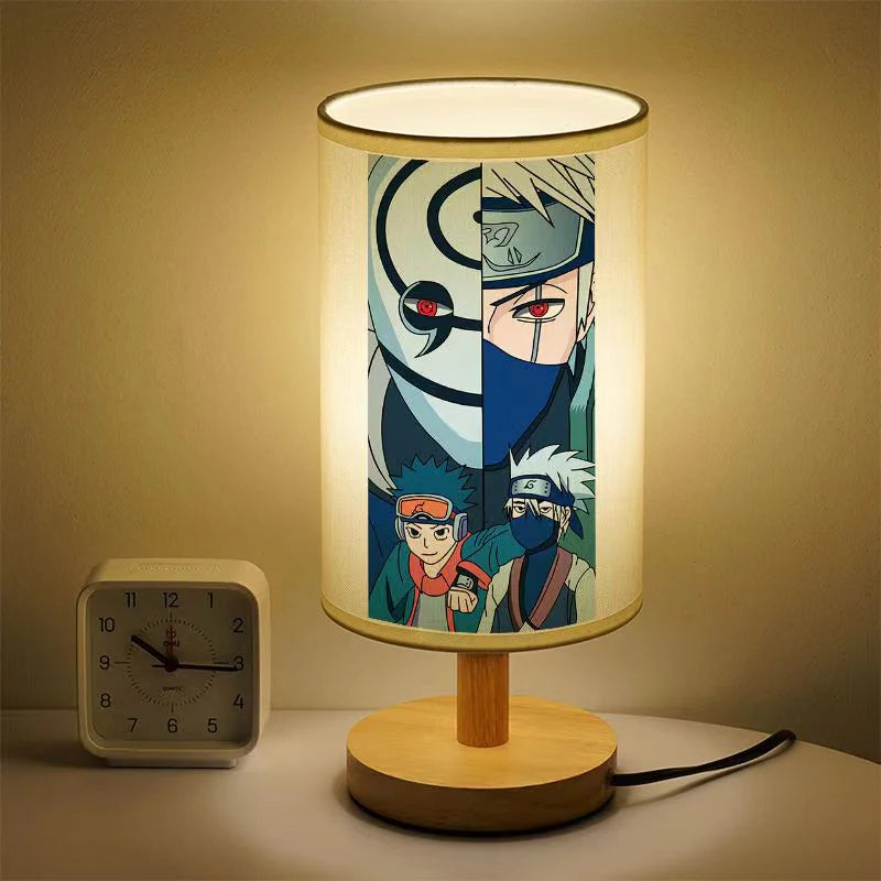 Kakashi/Obito/Pain small table lamp led lamp eye protection warm lamp