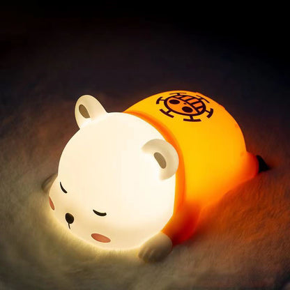 Bepo soft silicon night light warm accompany every night