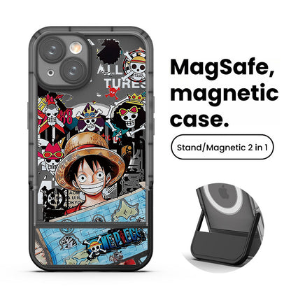 NIka Luffy iPhone silicone crash-resistant phone case