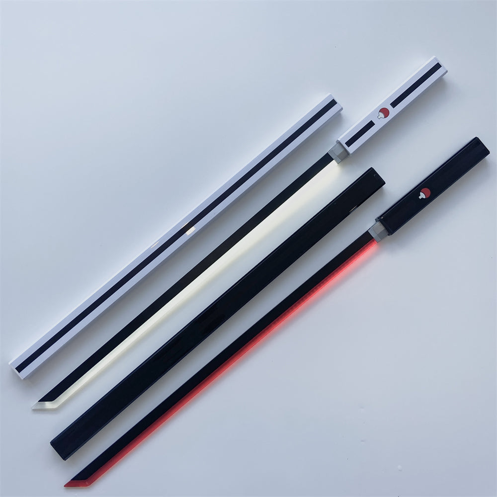 Uchiha Sasuke Sword of Kusanagi Cosplay props Light up charging toys