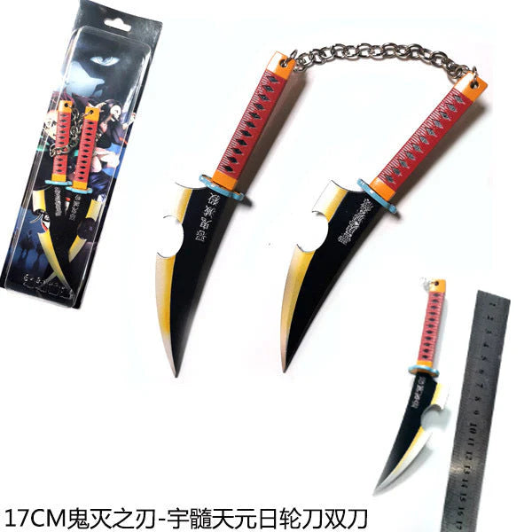 Uzui Tengen/Tomioka Giyuu/Rengoku Kyoujurou glow-in-the dark style characters 1:1 toy model