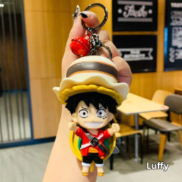 Luffy/Zoro/Nami/Sanji/Law/Sabo cute cartoon character key chain