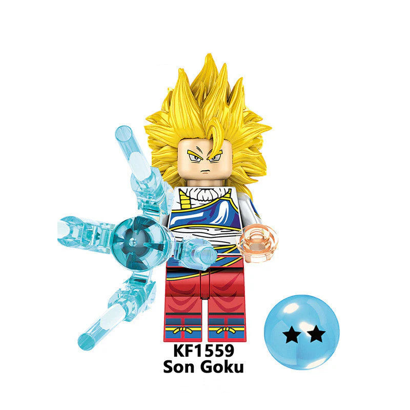 Son Goku/Bejīta Yonsei Figure Building Block Assembly Toy