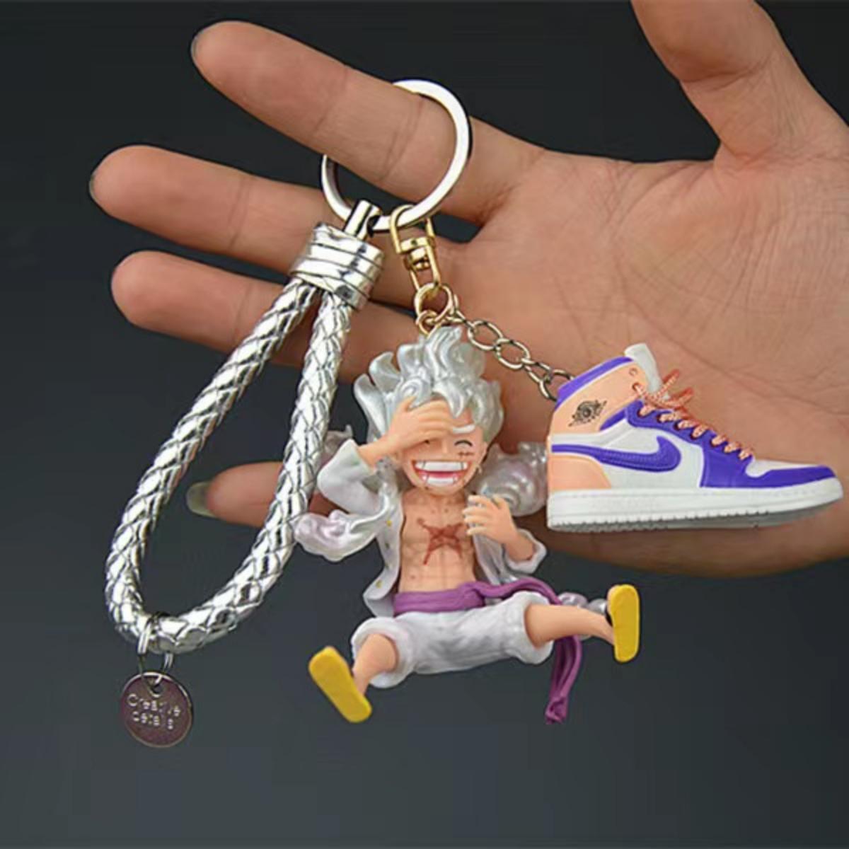 Nika luffy/Zoro character model keychain