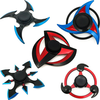 Sharingan Figure using metal hand fidget spinner relieve stress toy