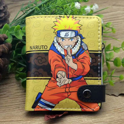 Sasuke/Itachi/Kakashi exquisite leather wallet with large capacity design and excellent quality