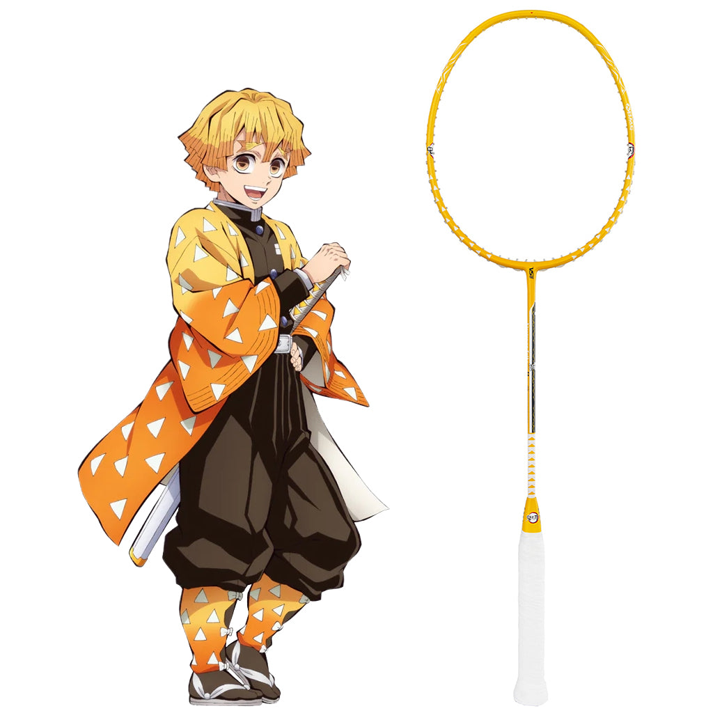 Tanjirou/Nezuko/Zenitsu/Inosuke theme badminton racket - activate blood sports tour