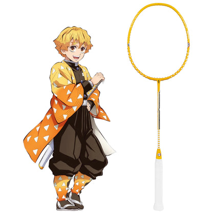 Tanjirou/Nezuko/Zenitsu/Inosuke theme badminton racket - activate blood sports tour