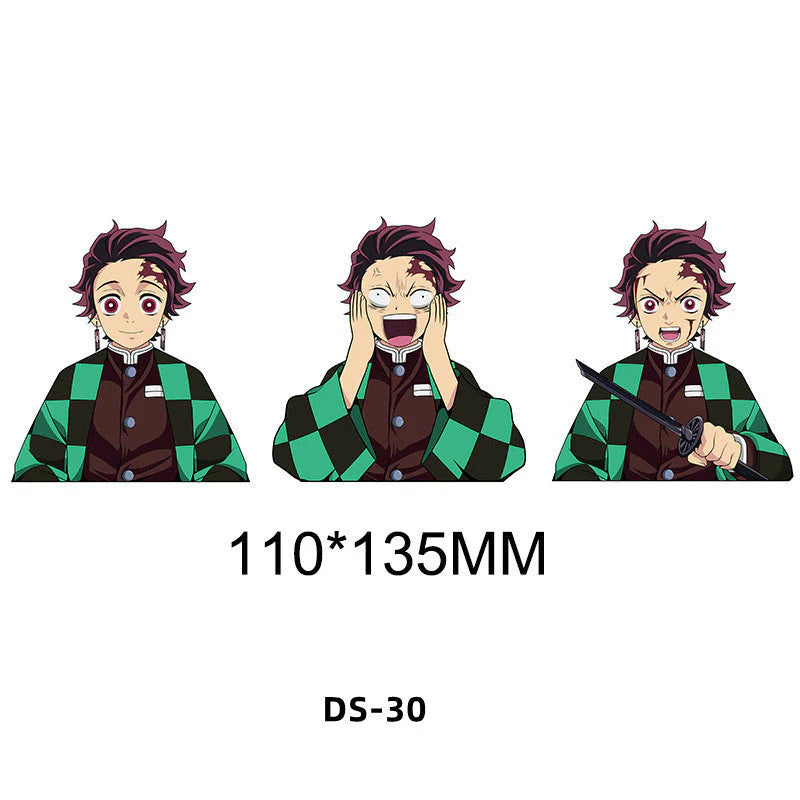 Tanjirou/Nezuko/Zenitsuuu/Inosuke wait A variety of roles 3D variation expression stickers