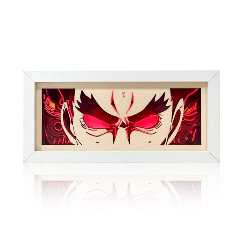 Sasuke/Kakashi/Obito/Itachi 3D Paper Sculpture Night Light - Light up the world of anime!