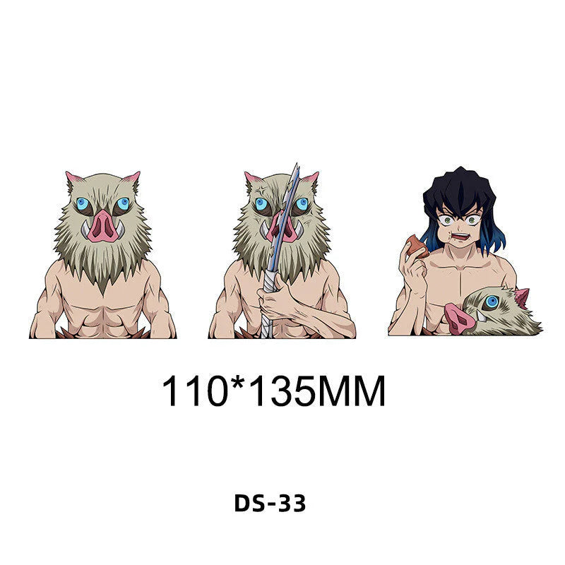 Tanjirou/Nezuko/Zenitsuuu/Inosuke wait A variety of roles 3D variation expression stickers