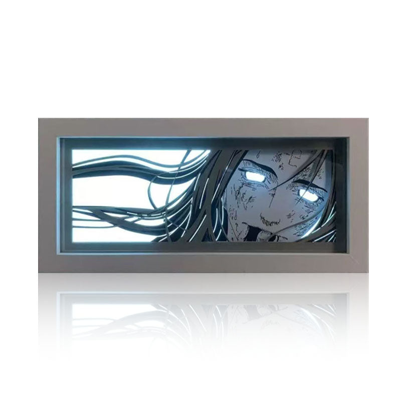 Sasuke/Kakashi/Obito/Itachi 3D Paper Sculpture Night Light - Light up the world of anime!