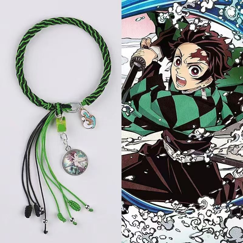 Tanjirou/Nezuko Fine Braided Bracelet Charming Accessories