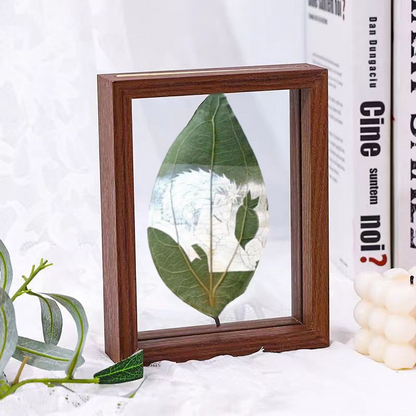 Zoro/Luffy Figurine Leaf Sculpture Picture Frame Decoration