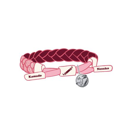 Tanjirou/Nezuko bracelet shoelace braided hand rope A bracelet suitable for gifts