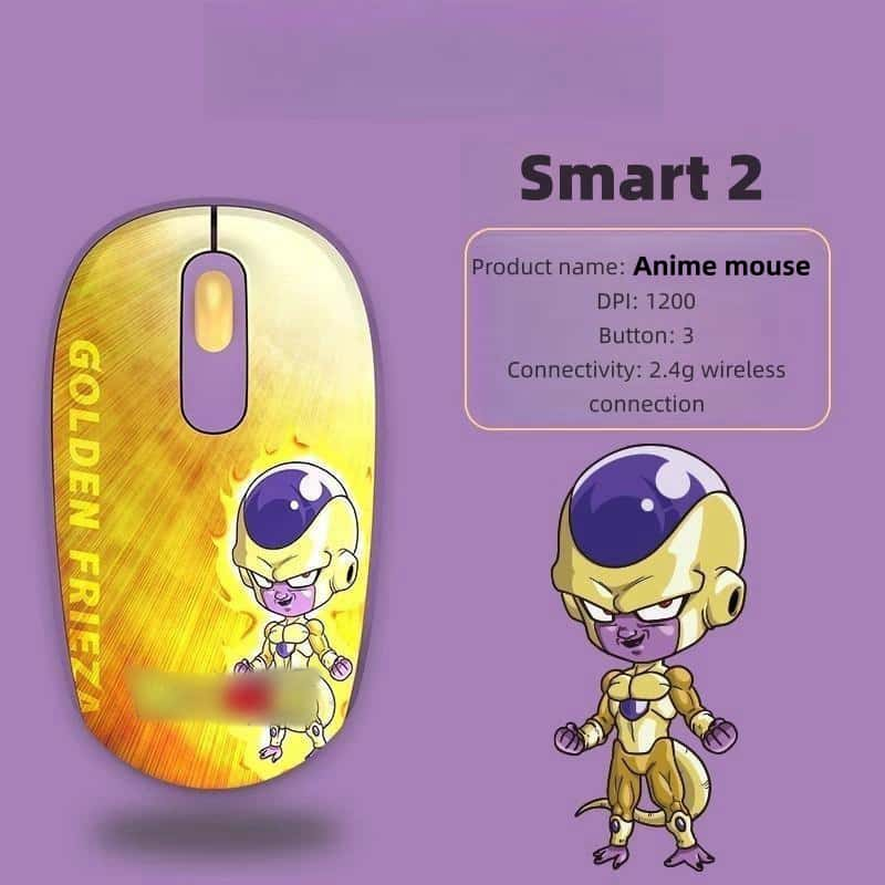 Son Goku/Frieza/Whis/Beerus 2.4G wireless mouse for office games