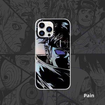 Pain/Kakashi/Obito iPhone exquisite Trend Silicone Anti-collision phone case