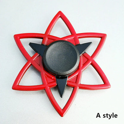 Sharingan Figure using metal hand fidget spinner relieve stress toy