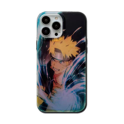 Sasuke/Uzimaki Apple exquisite Trend Silicone Anti-collision phone case