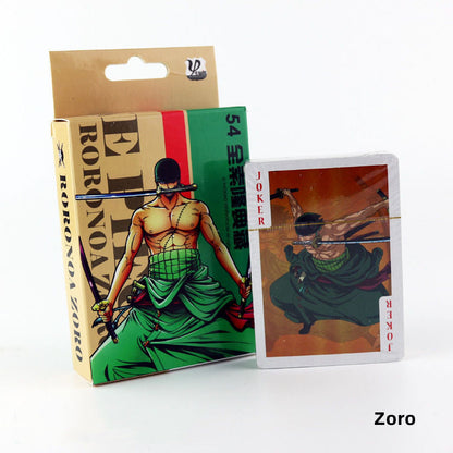 Luffy/Zoro/Chopper One piece arrest warrant Playing cards