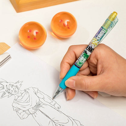 Goku/Vegeta Cool Push Ballpoint Pen- Feel the power of anime while writing