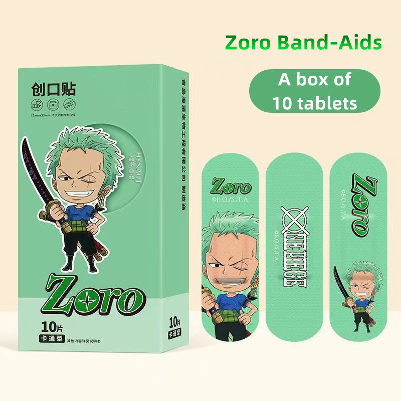 Luffy/Zoro Medical Band-Aid Cartoon Cute Breathable waterproof