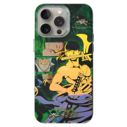 Luffy/Zoro iPhone silicone crash-resistant phone case