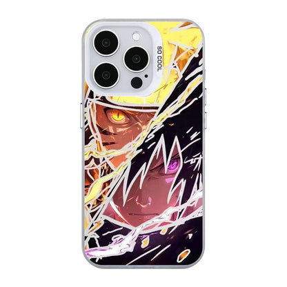 Uchiha Sasuke iPhone silicone crash-resistant phone case