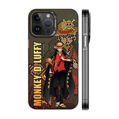 Luffy/Zoro iPhone silicone crash-resistant phone case