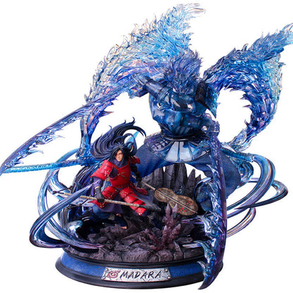 Uchiha Madara double-headed carve gk limited statue model