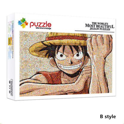 Luffy/Zoro 1000PCS Interesting puzzle