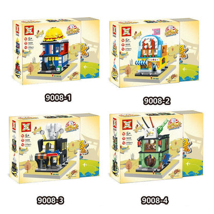 Luffy/Zoro/Sanji Building blocks test children's hands-on skills