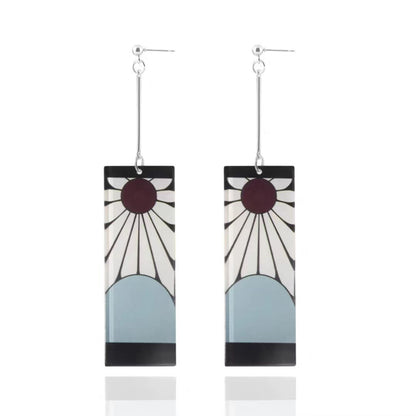 Tanjirou/Nezuko exquisite earrings for a unique charm