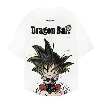 Son Goku new cotton short sleeve printed personality T-shirt clothes