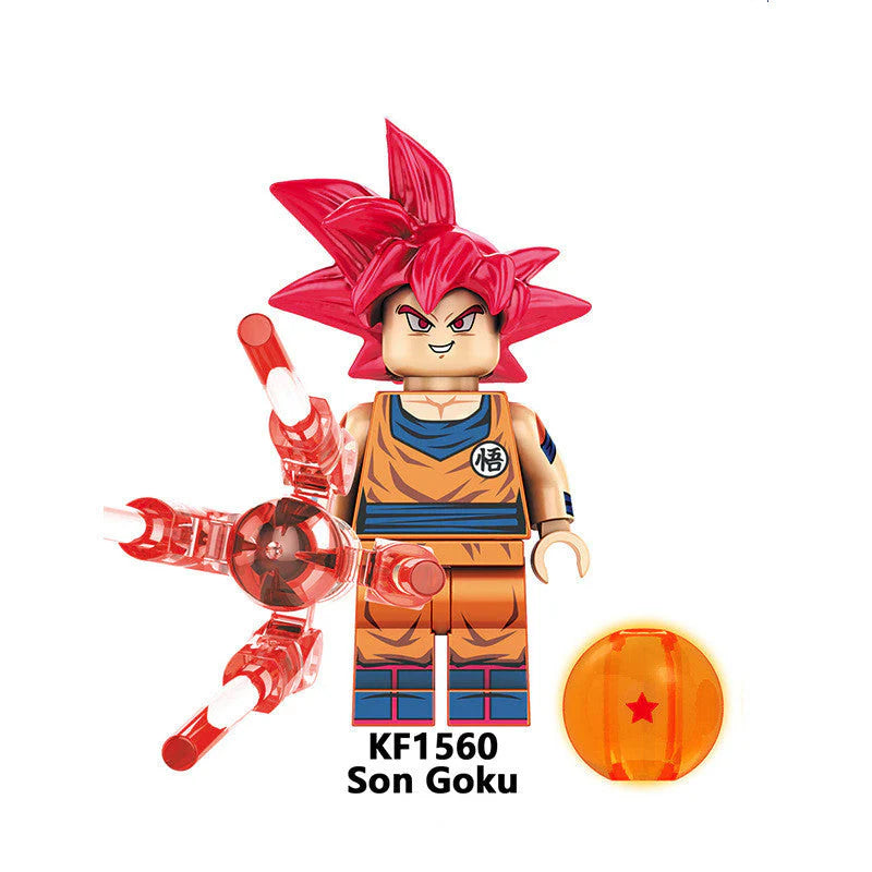 Son Goku/Bejīta Yonsei Figure Building Block Assembly Toy