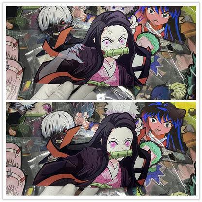 Tanjirou/Nezuko/Zenitsuuu/Inosuke wait A variety of roles 3D variation expression stickers