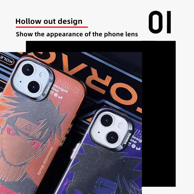 Sasuke/Uzumaki Apple exquisite Trend Silicone Anti-collision phone case