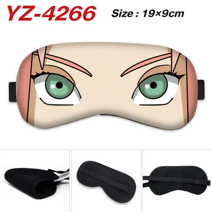 Uzumaki/Sasuke cartoon lovely stereo breathable sleep eyeshade