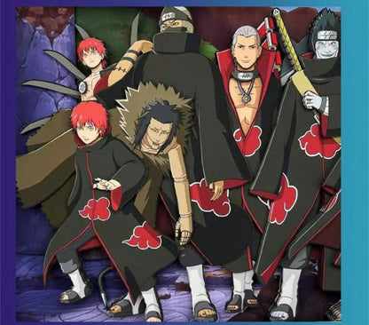 Akatsuki handsome cartoon handicraft 3D drawing