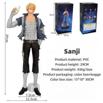 Luffy/Sanji/Zoro handsome character model sculpture