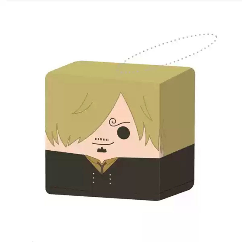 Luffy/Zoro Mini Cube Doll Keychain - Super Cute and Collectible