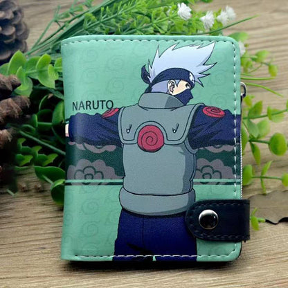 Sasuke/Itachi/Kakashi exquisite leather wallet with large capacity design and excellent quality